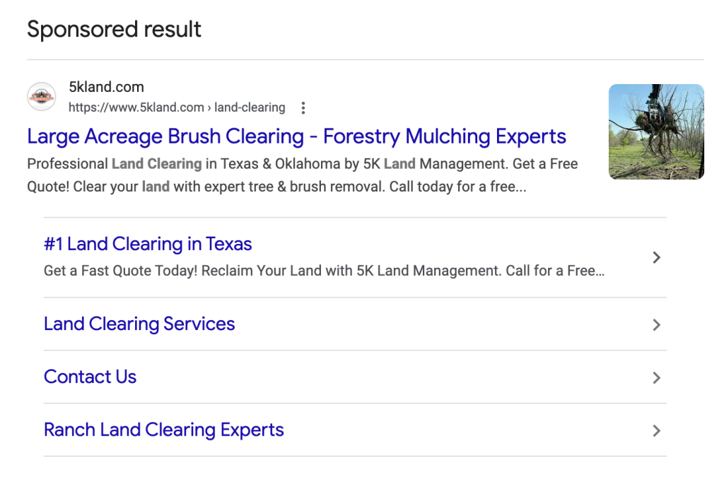search advertising