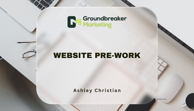 website-pre-work
